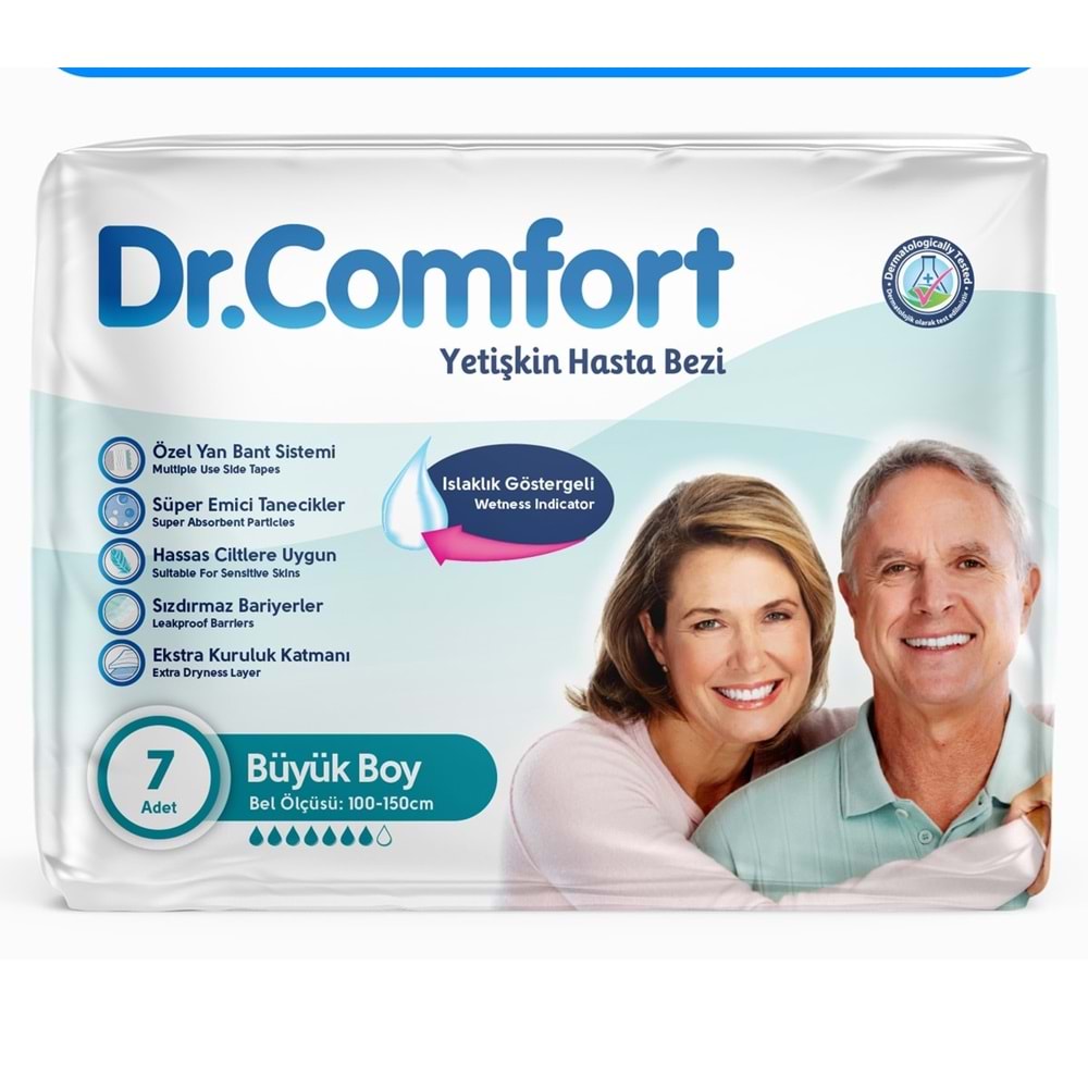 DR. COMFORT HASTA BEZİ 7 Lİ LARGE