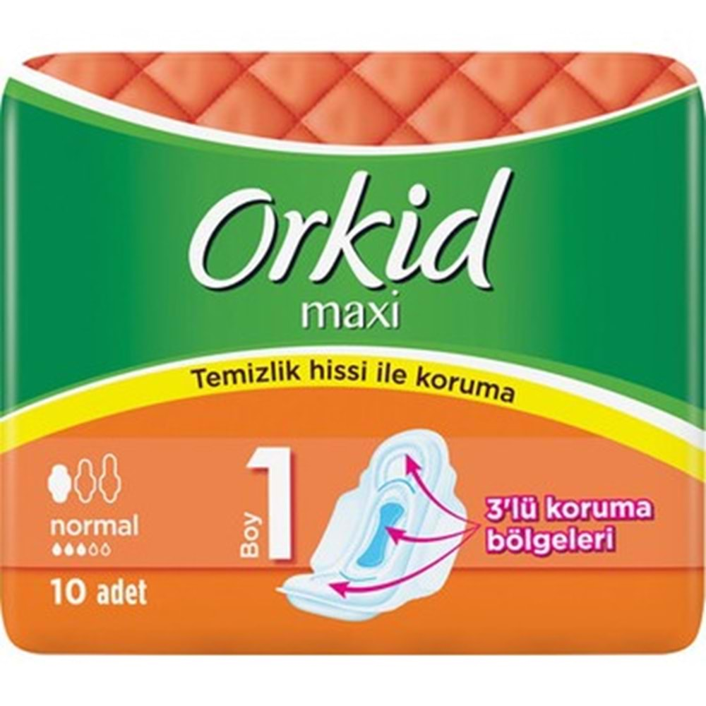 ORKİD MAXİ NORMAL 10 LU