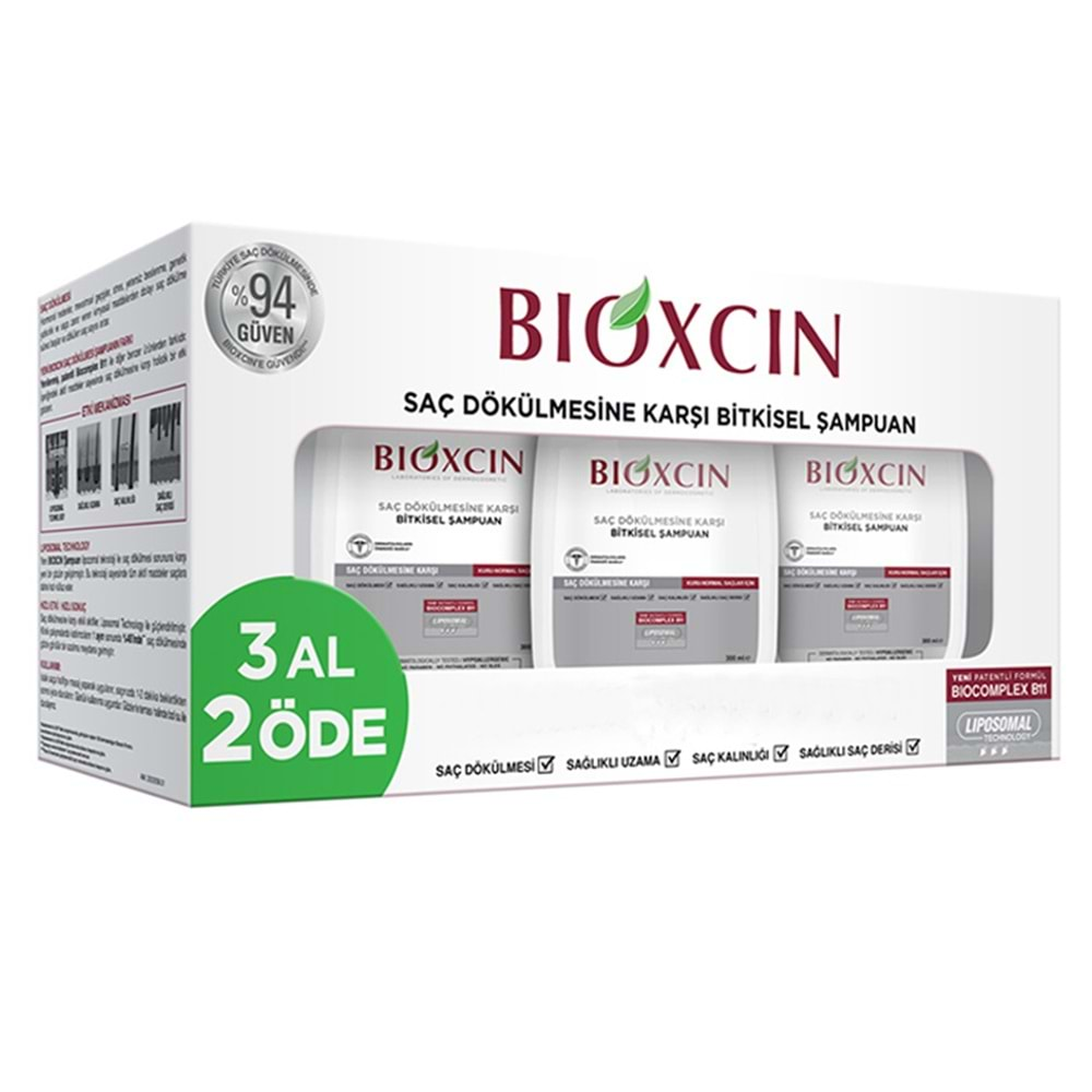 BIOXCIN GENESİS KURU&NORMAL 3 AL 2 ÖDE 300 ML