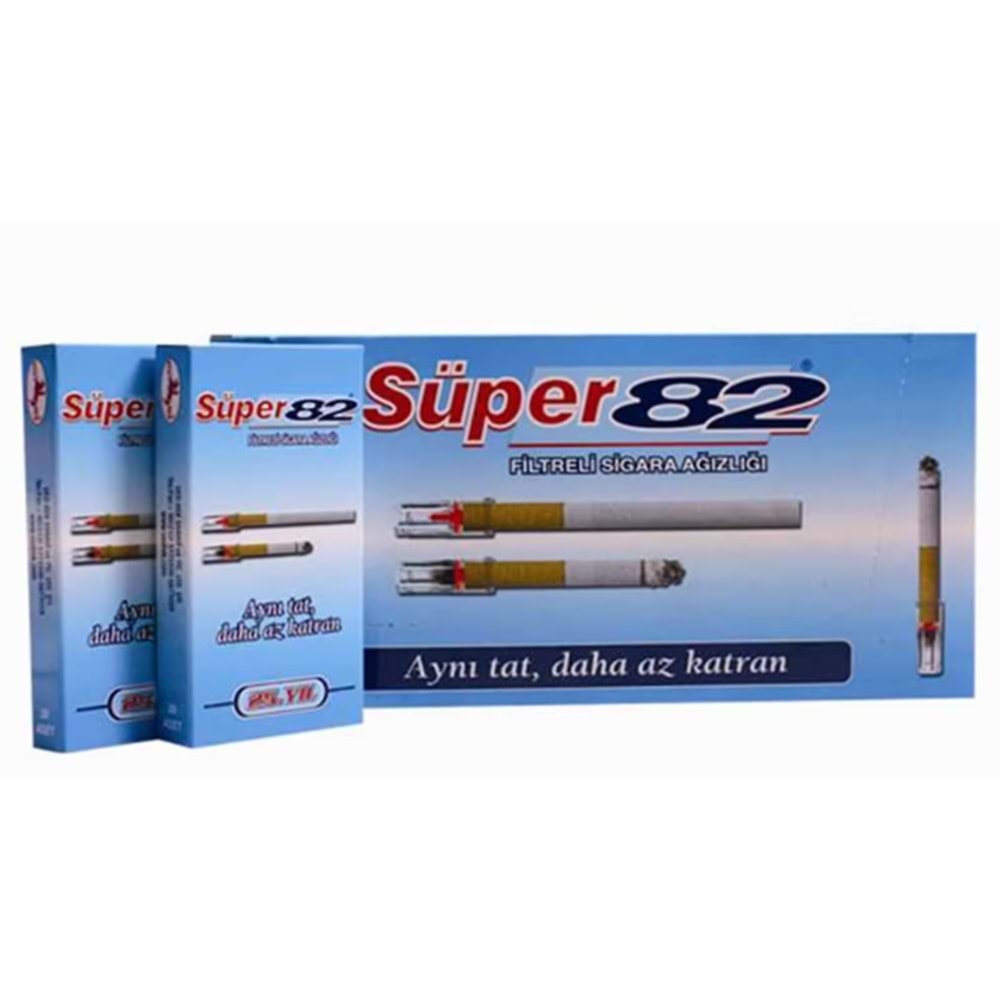 SÜPER 82 SİGARA AĞIZLIĞI 30 LU