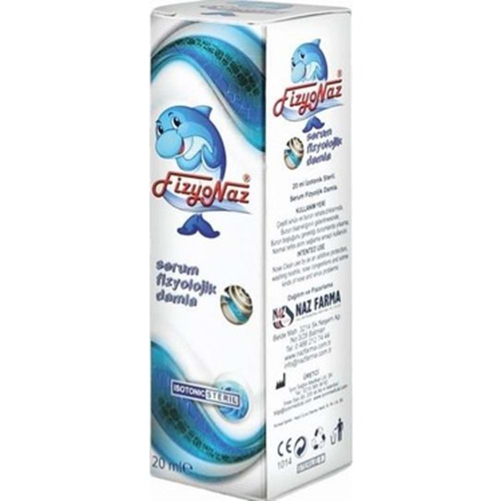 FİZYONAZ SERUM FİZYOLOJİK DAMLA 20 ML