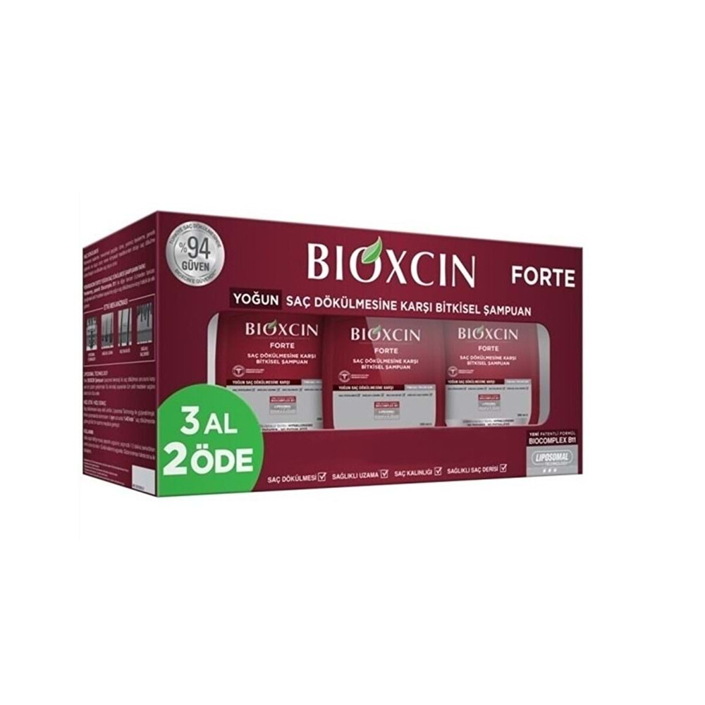 BIOXCIN FORTE ŞAMPUAN 3 AL 2 ÖDE 300 ML