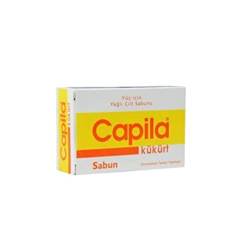 CAPİLA KÜKÜRTLÜ SABUN 90 GR.