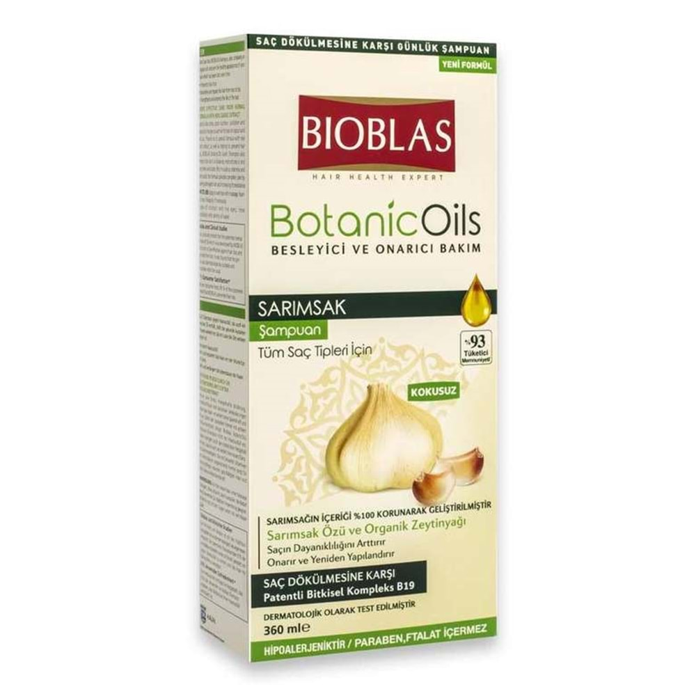 BİOBLAS BOTANİCOİLS SARIMSAK 360 ML