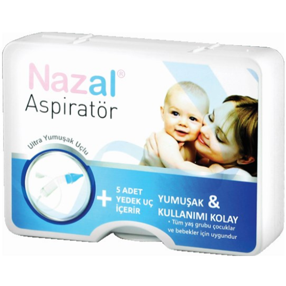 NAZPHARMA NAZAL ASPİRATÖR + 5 YEDEK UÇ