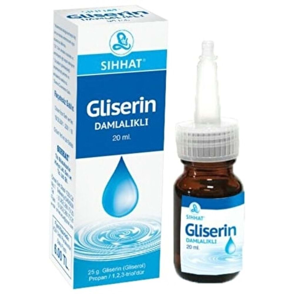 SIHHAT GLİSERİN DAMLALIKLI 25 GR.