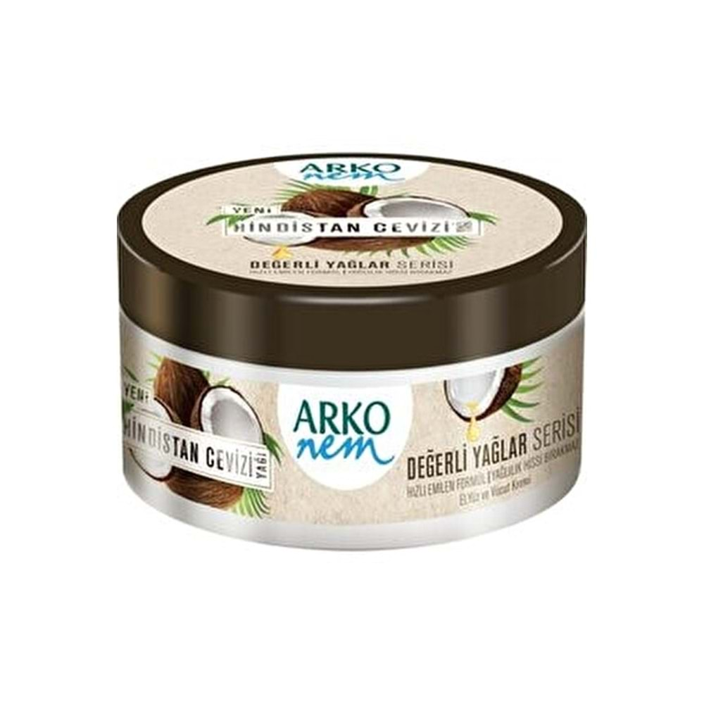 ARKO NEM YENİ HİNDİSTAN CEVİZİ KREM 250 ML