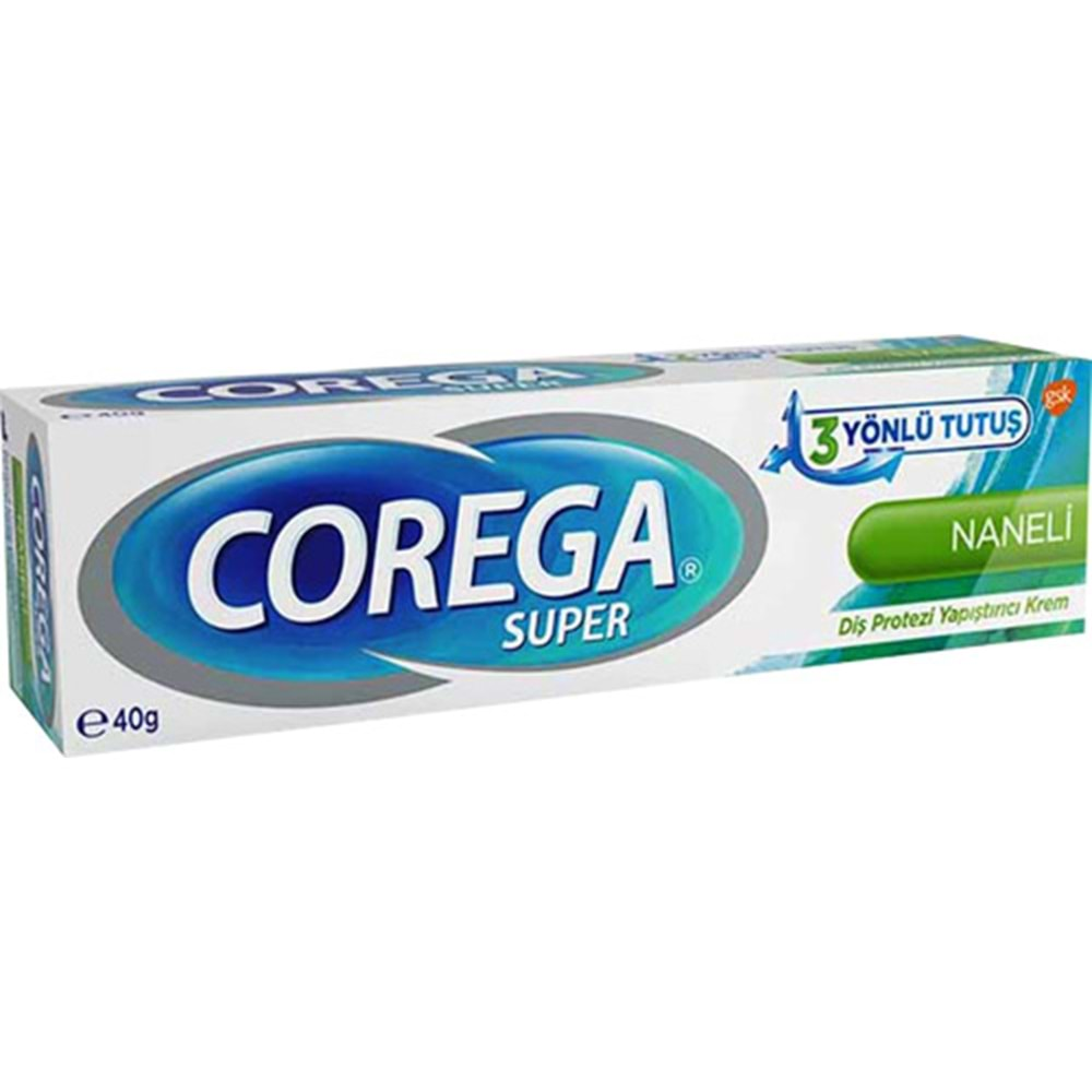 COREGA SÜPER YAPIŞTIRICI NANELİ 40 GR.