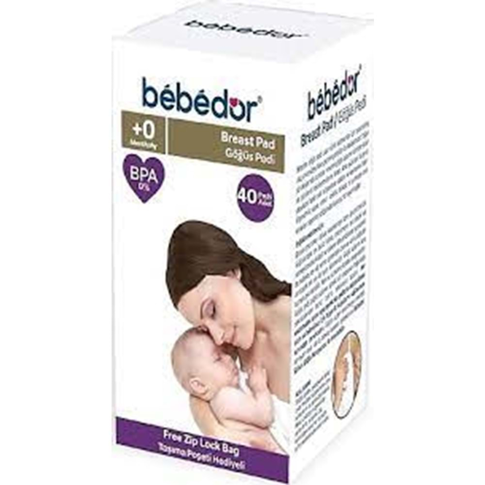 BEBEDOR 660 GÖĞÜS PEDİ 40 ADET