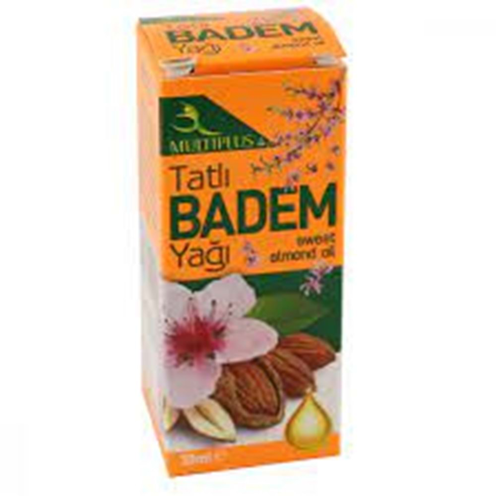 MULTIPLUS TATLI BADEM YAĞI 30 ML