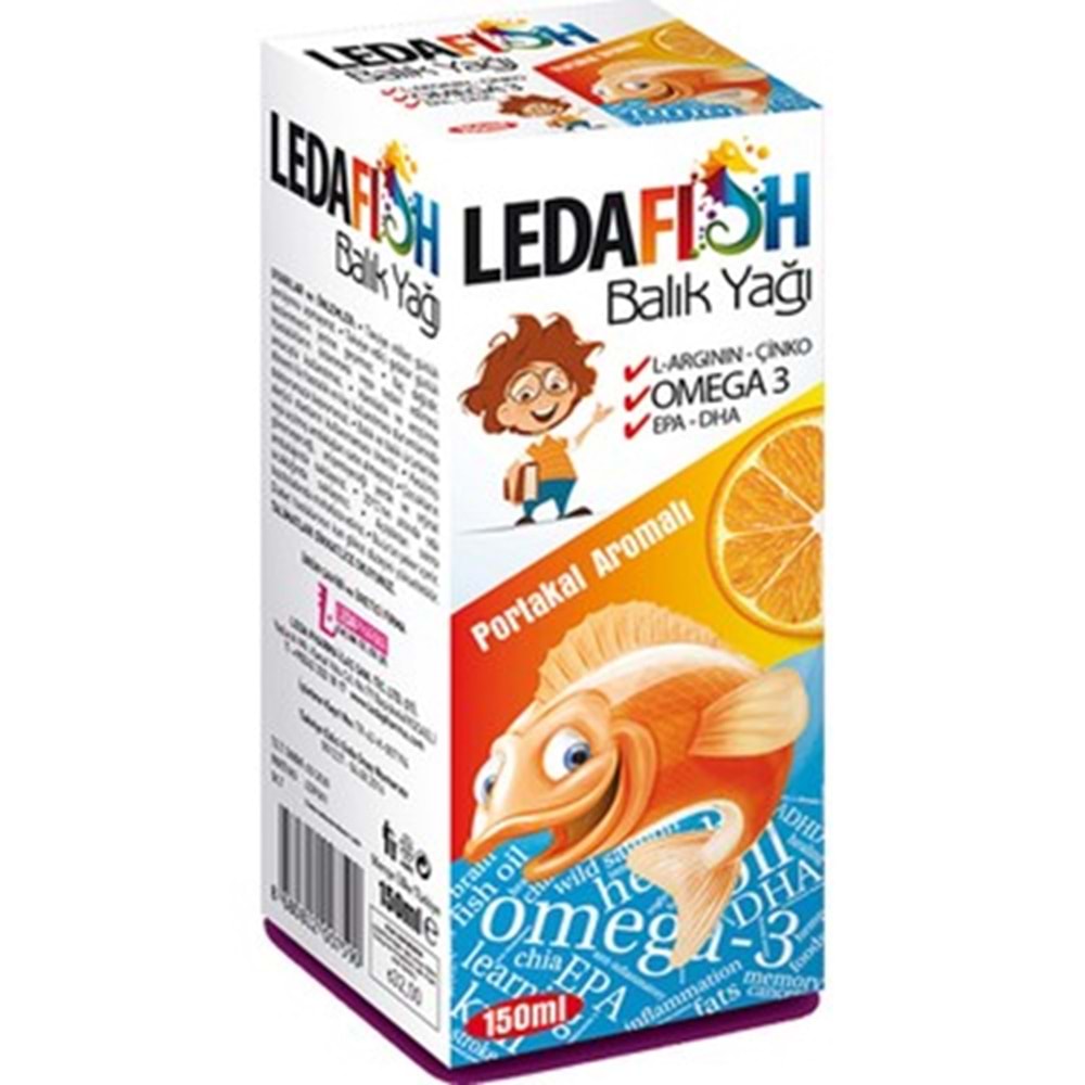 LEDAFISH BALIK YAĞI 150 ML