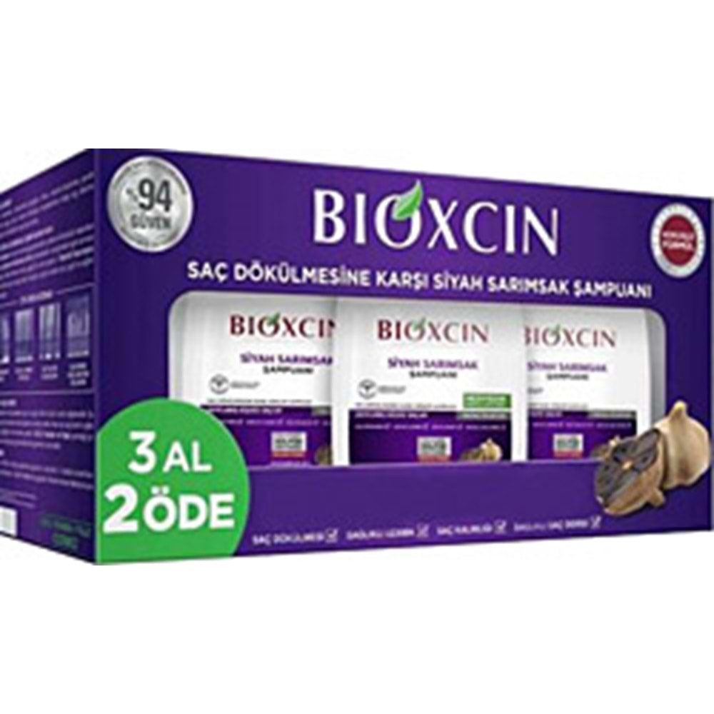 BIOXCIN SİYAH SARIMSAKLI 3 AL 2 ÖDE 300 ML