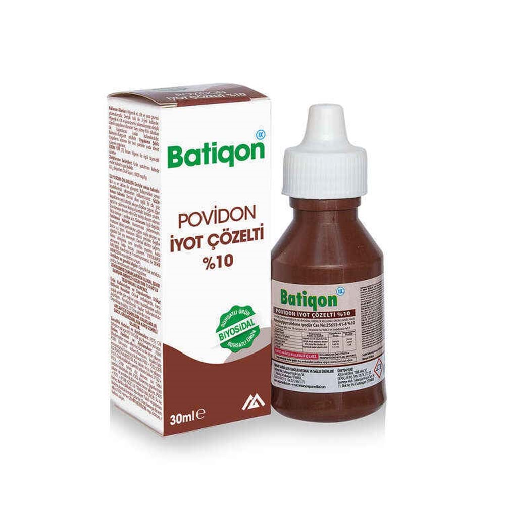 BATİQON POVİDON İYOT ÇÖZELTİ 30 ML