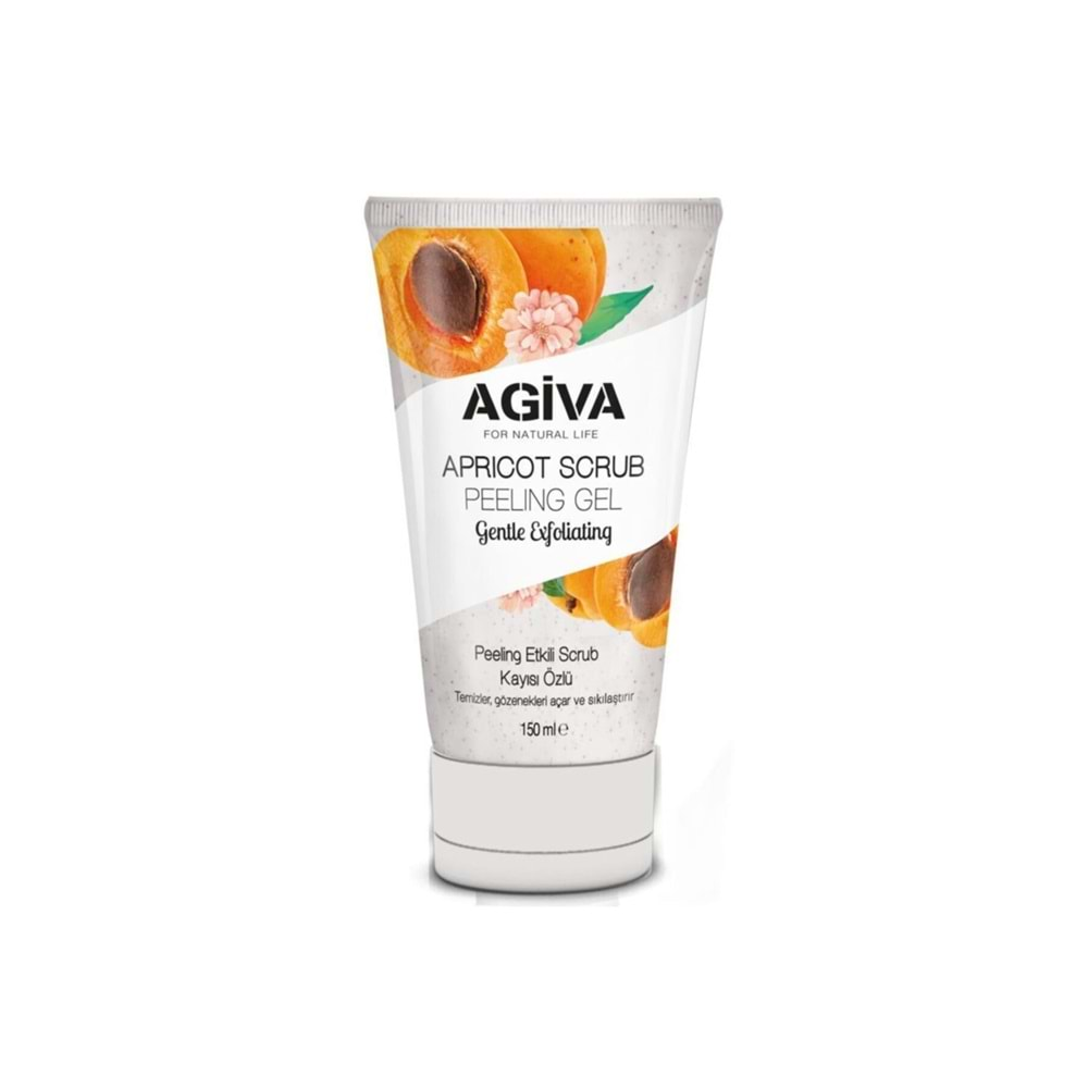 AGİVA PEELİNG GEL KAYISI ÖZLÜ 150 ML