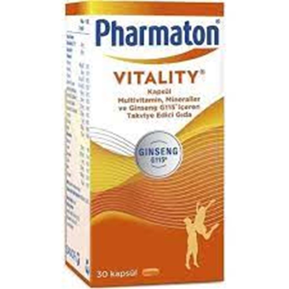 PHARMATON VITALITY 30 KAPSÜL