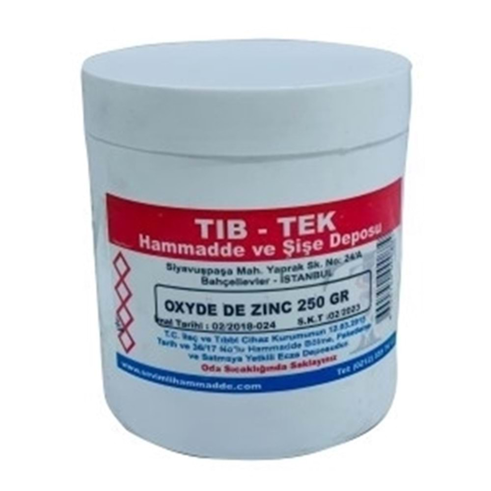 TIB-TEK OXYDE DE ZINC 500 GR.