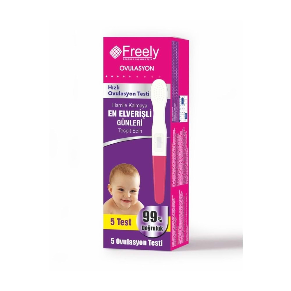 FREELY OVULASYON TESTİ 5 ADET