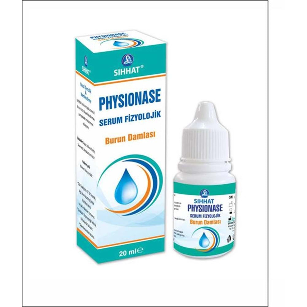 PHYSIONASE SERUM FİZYOLOJİK DAMLA 20 ML