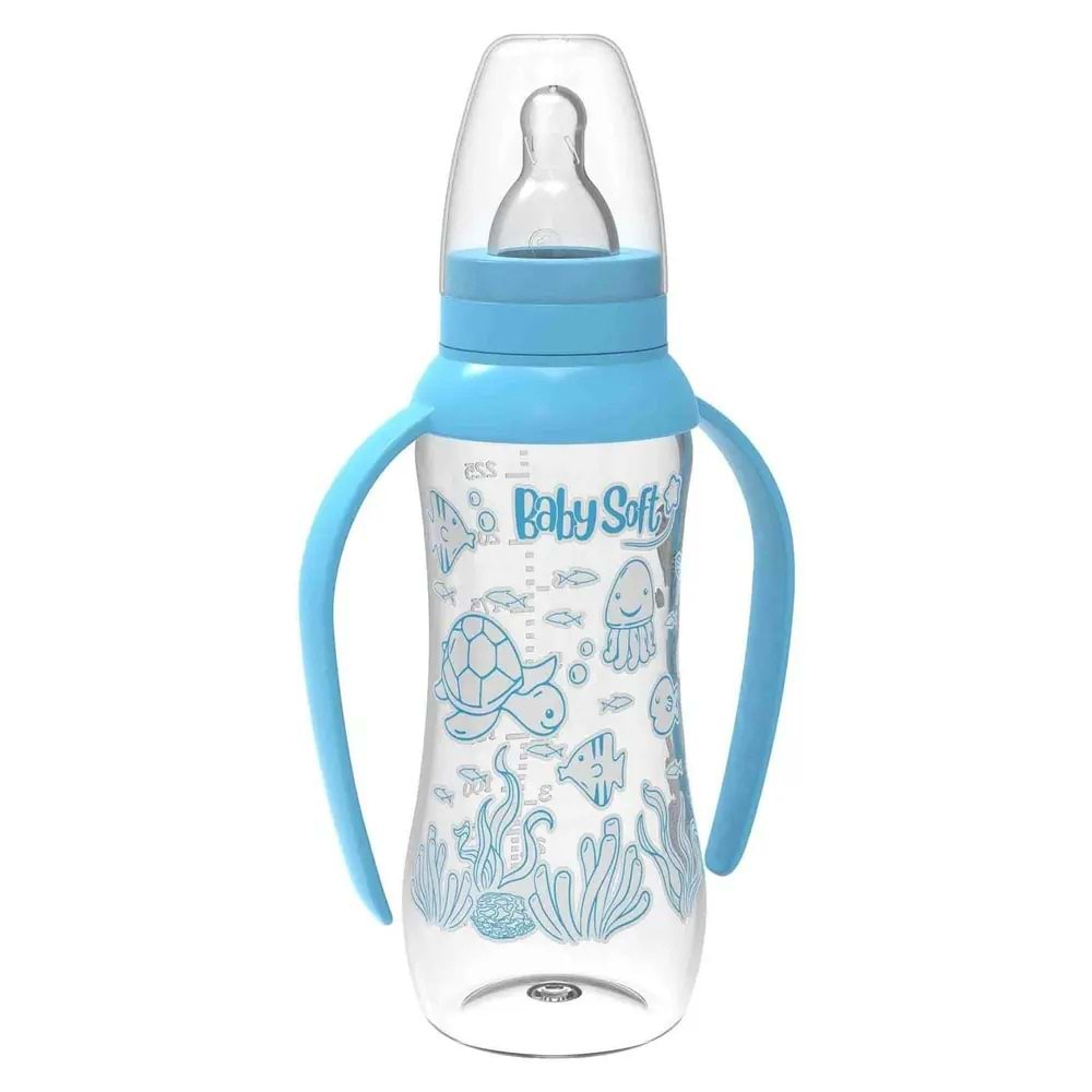 BABYSOFT 522 KULPLU BİBERON 250 ML