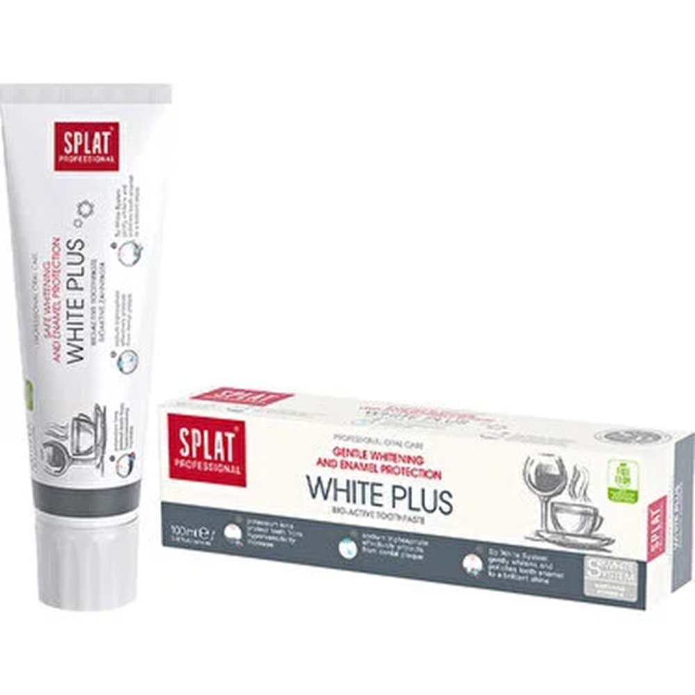 SPLAT DİŞ MACUNU WHİTE PLUS 100 ML