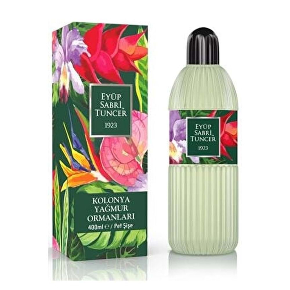 EYÜP SABRİ TUNCER PET YAĞMUR ORMANLARI KOLONYASI 400 ML