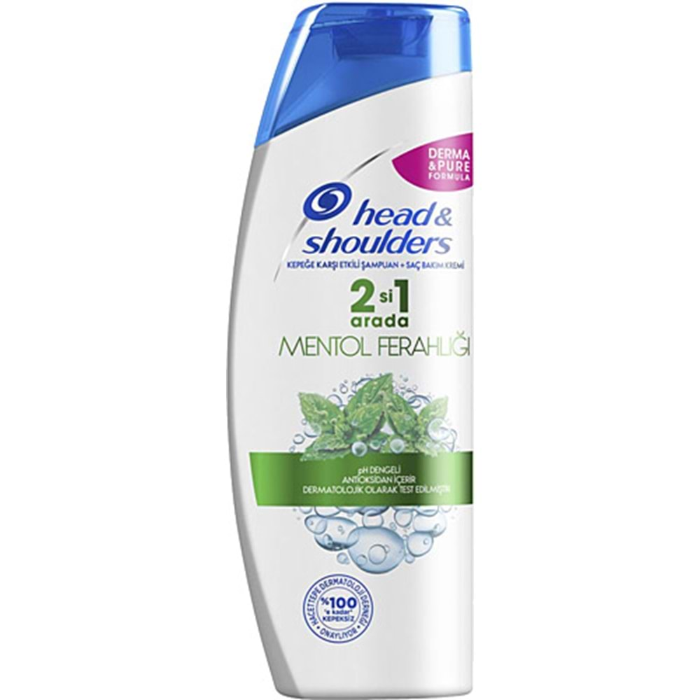 HEAD&SHOULDERS 2 Sİ 1 ARADA MENTOL FERAHLIĞI 330 ML