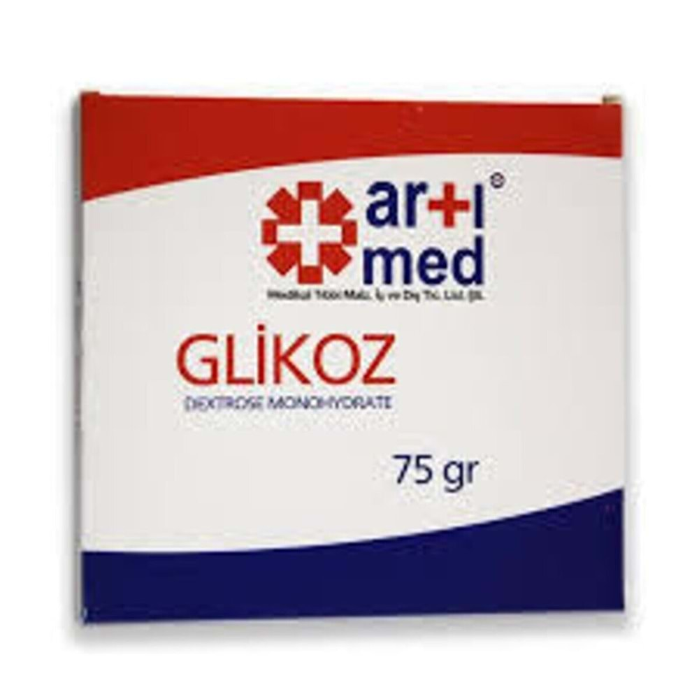 ARTIMED GLİKOZ TOZ 75 GR.