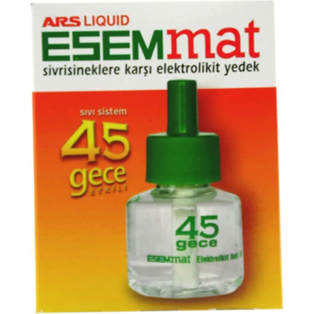ESEMMAT ELEKTROLİKİT YEDEK ŞİŞE 45 GECE