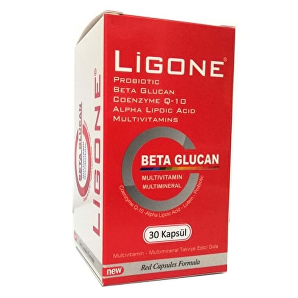 LİGONE BETA GLUCAN PROBİOTİC M.VİTAMİN 30 TABLET