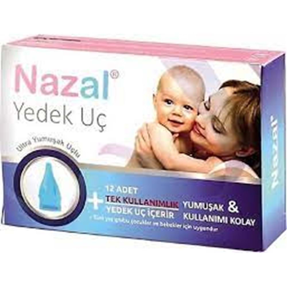 NAZPHARMA NAZAL ASPİRATÖR YEDEK UCU 12 ADET