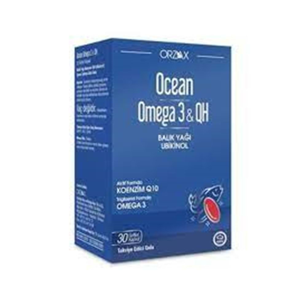 OCEAN OMEGA 3&QH SOFT JEL KAPSÜL 30 ADET