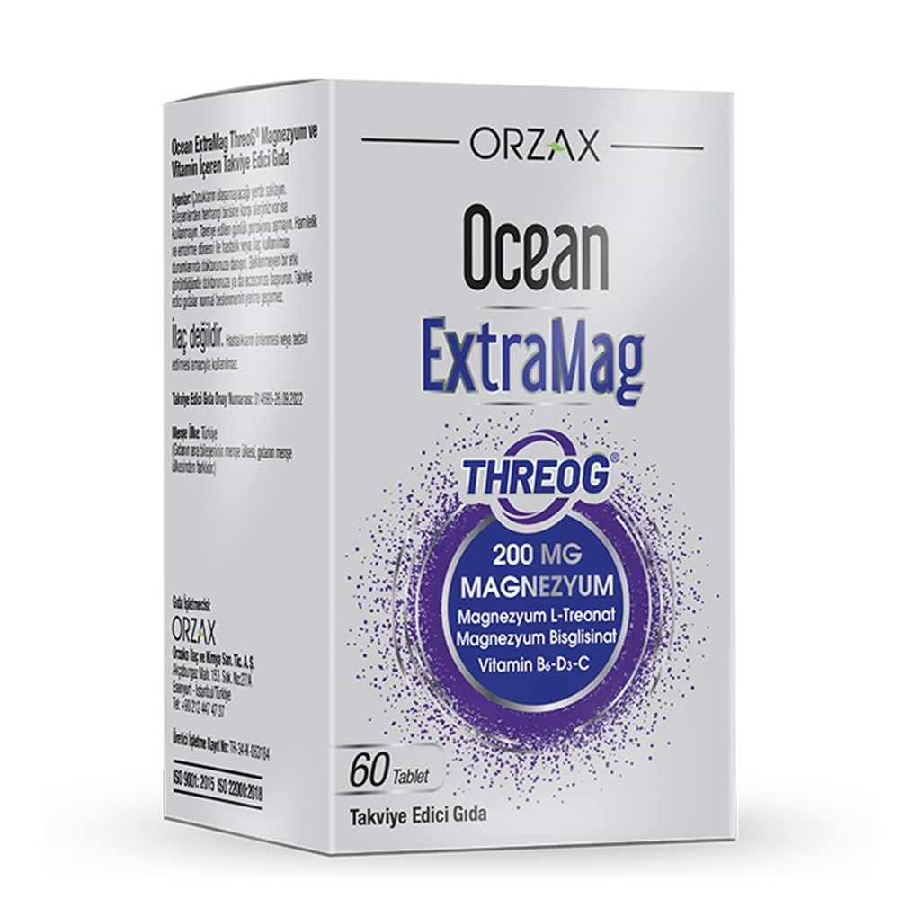 OCEAN EXTRAMAG 200 MG 60 TABLET