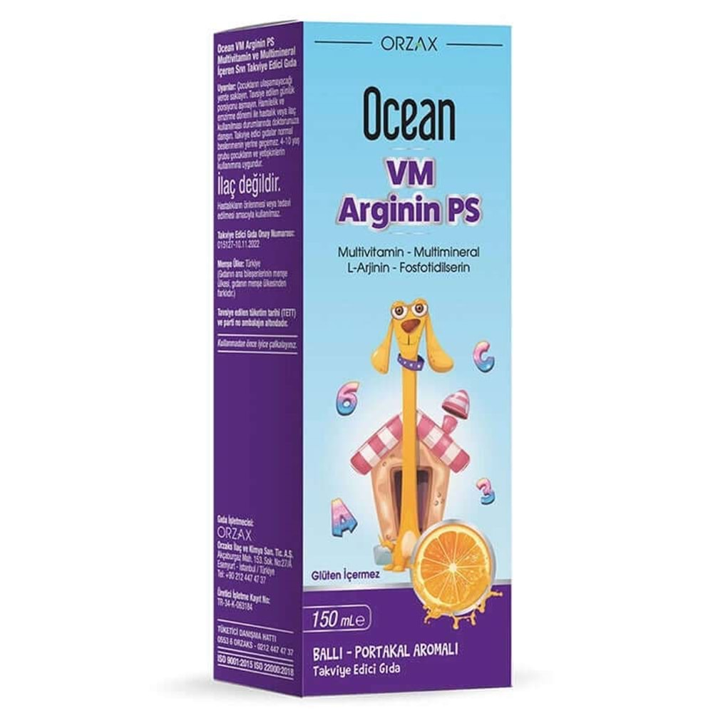 OCEAN VM ARGİNİN PS 150 ML