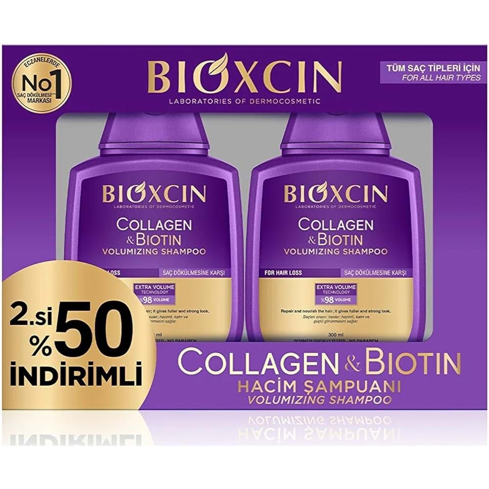 BIOXCIN COLLAGEN&BIOTIN ŞAMPUAN 2 X 300 ML