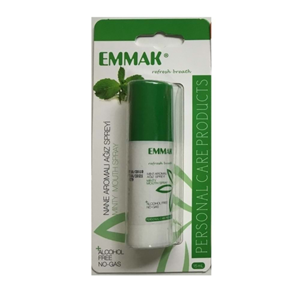 EMMAK AĞIZ SPREYİ NANELİ 15 ML