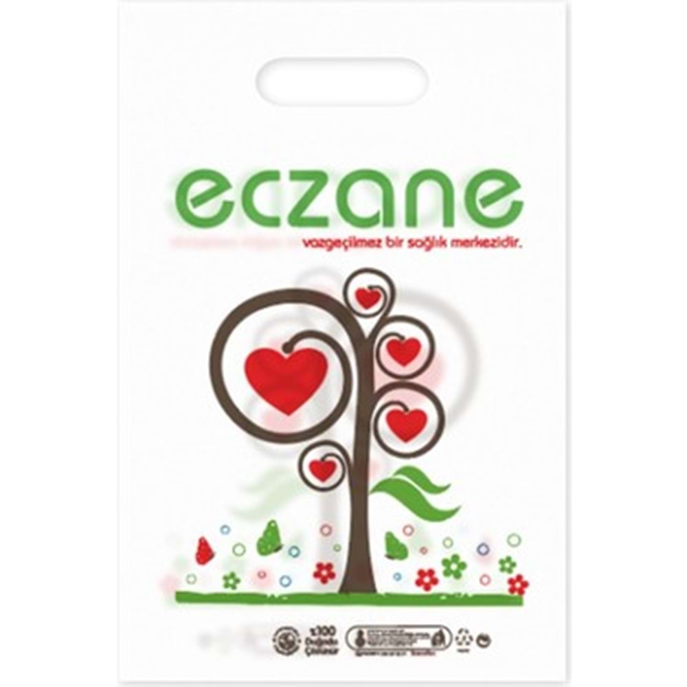 ECZANE BİOPOŞET TABLET 23 CM X 35 CM 100 ADET