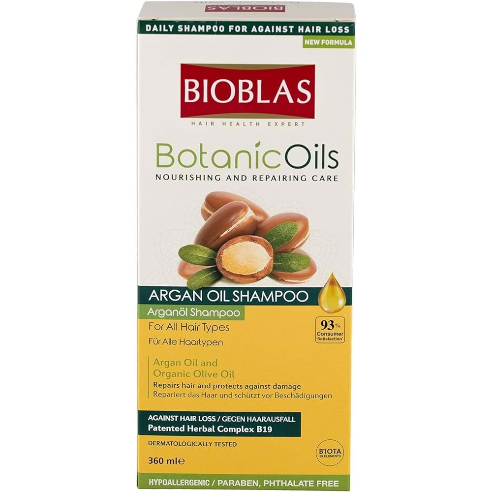 BİOBLAS BOTANİCOİLS ARGAN YAĞI 360 ML