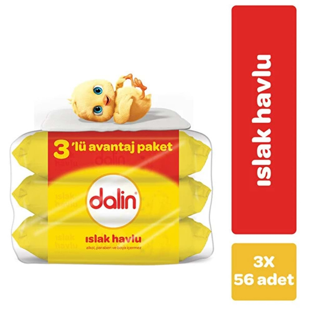 DALİN ISLAK HAVLU 3 AL 2 ÖDE 56 LI