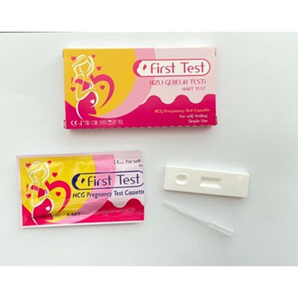 GEBELİK TESTİ FİRST TEST