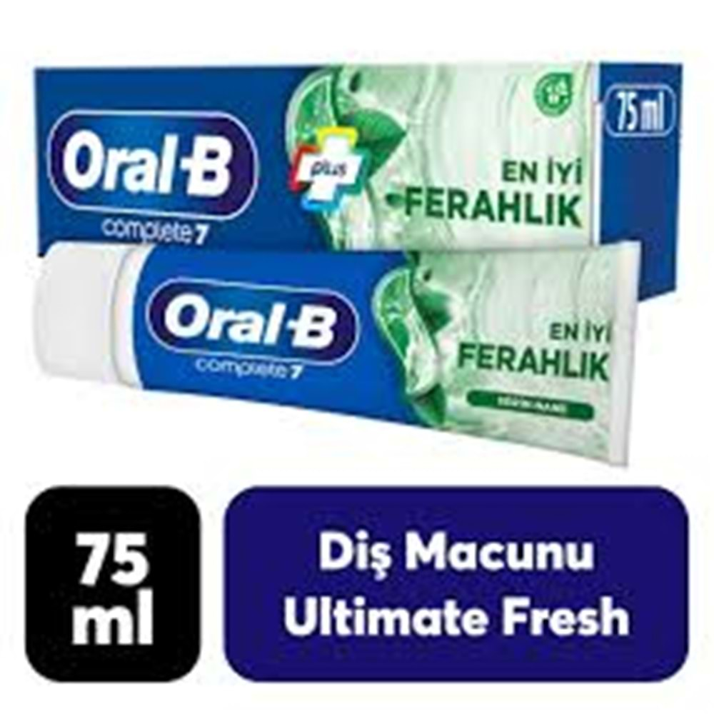 ORAL-B DİŞ MACUNU SERİN NANE 75 ML