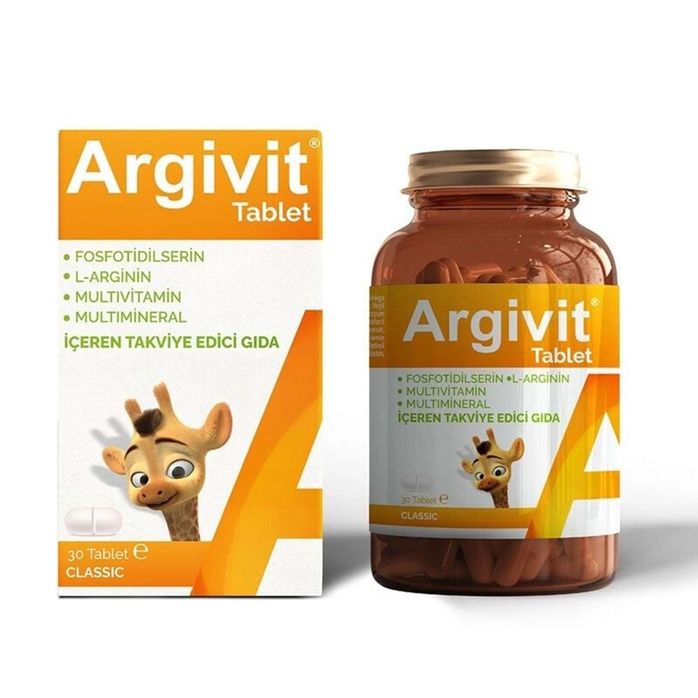 ARGİVİT CLASSIC 30 TABLET