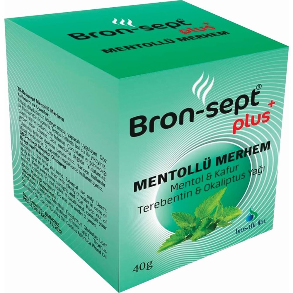 BRON-SEPT PLUS MENTOLLU MERHEM 40 GR.