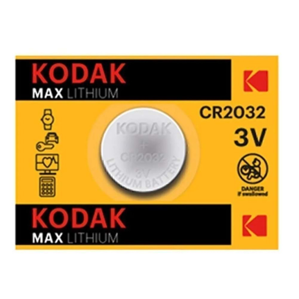 KODAK LİTYUM ŞEKER ÖLÇÜM CİHAZI PİLİ 3 VOLT