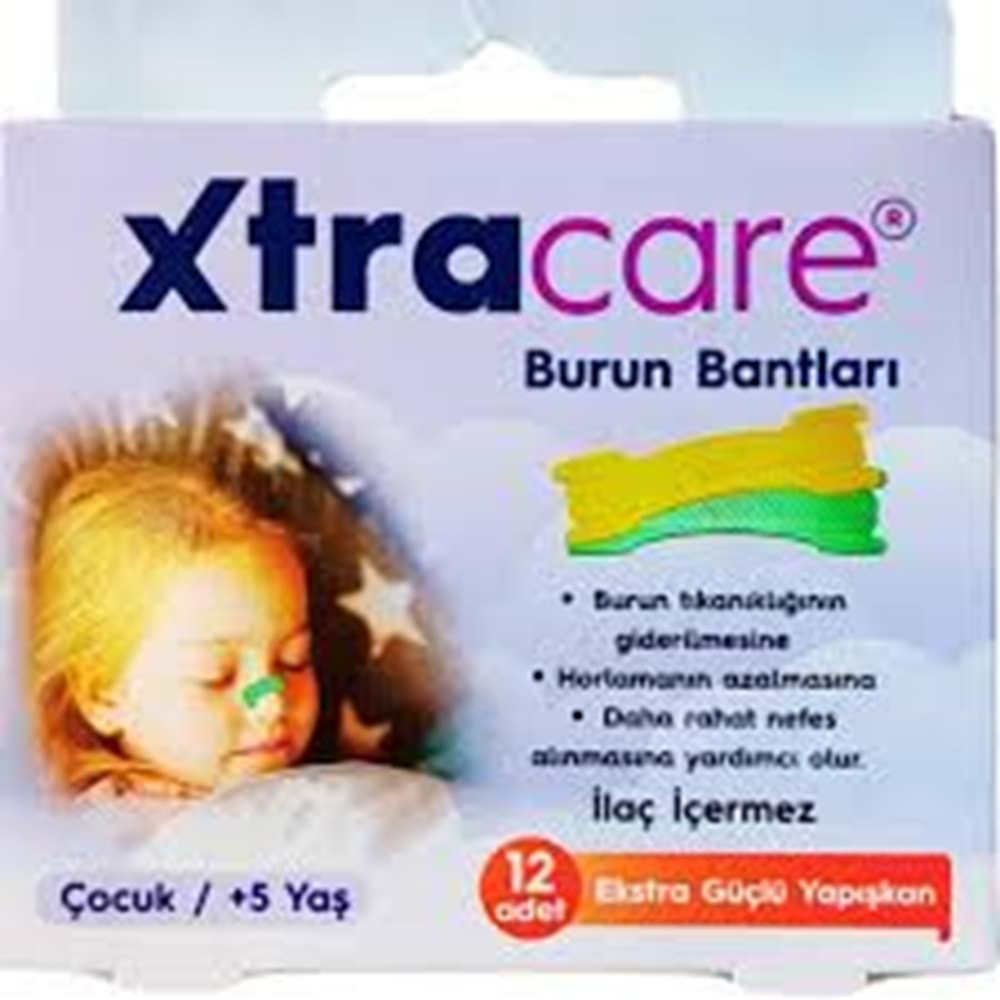 XTRACARE ÇOCUK BURUN BANDI 12 ADET