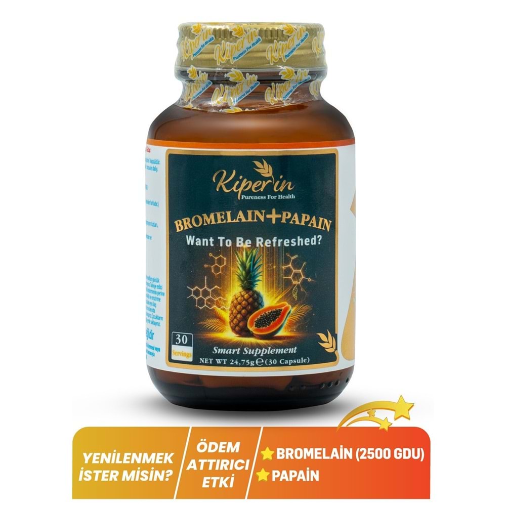 KİPERİN BROMELAİN+PAPAİN
