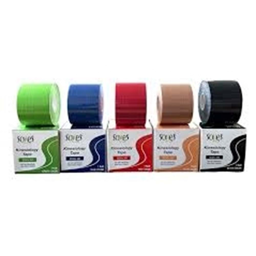 SOLES KİNESİYOLOJİ AĞRI BANDI YEŞİL