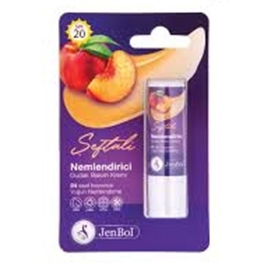 JENBOL LİP STİCK DUDAK KORUYUCU ( ŞEFTALİ )