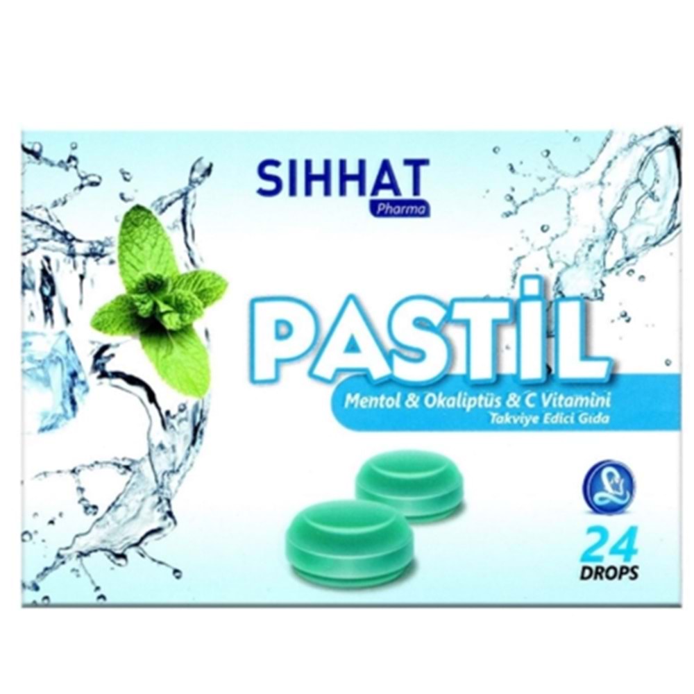 SIHHAT PASTİL MENTHOL&OKALİPTÜS 24 ADET
