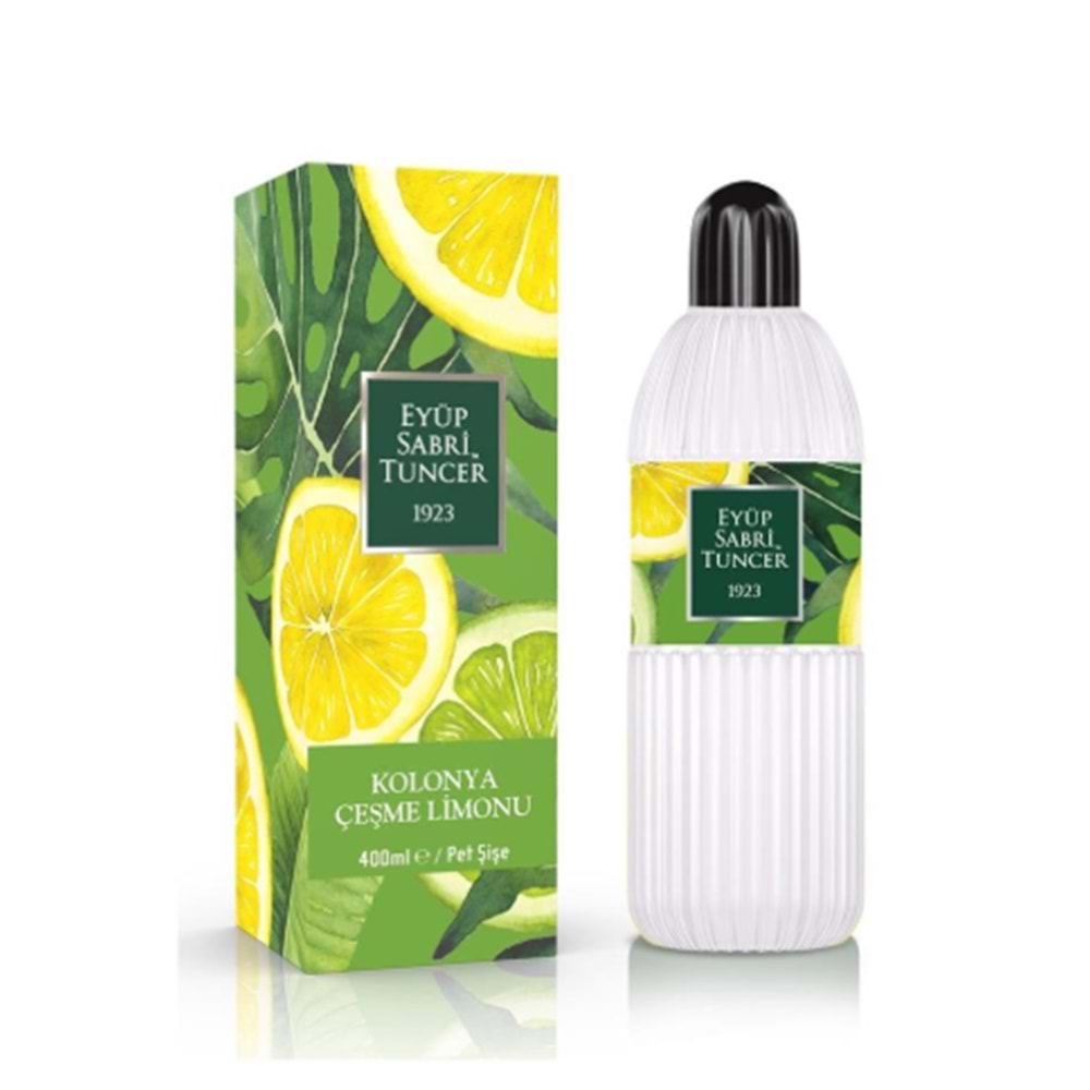 EYÜP SABRİ TUNCER PET ÇEŞME LİMONU KOLONYASI 400 ML