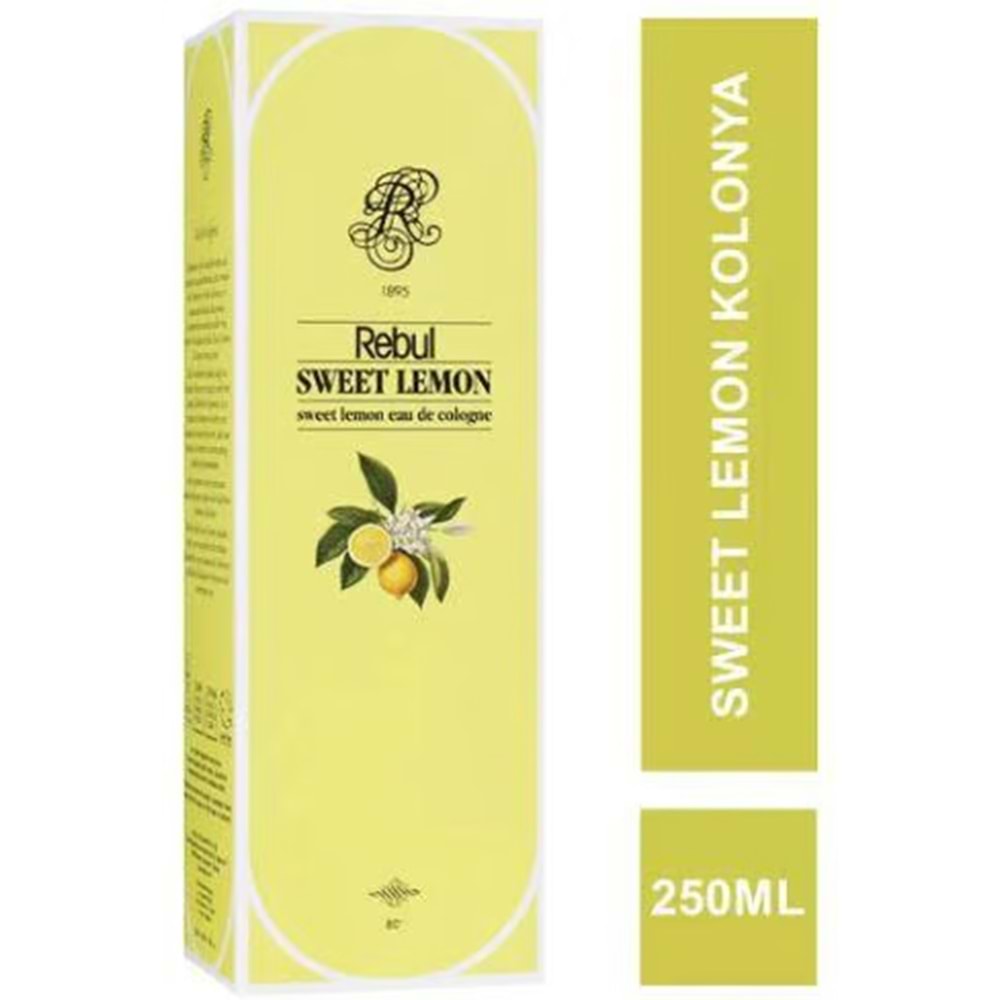 REBUL KOLONYA SWEET LEMON 250 ML